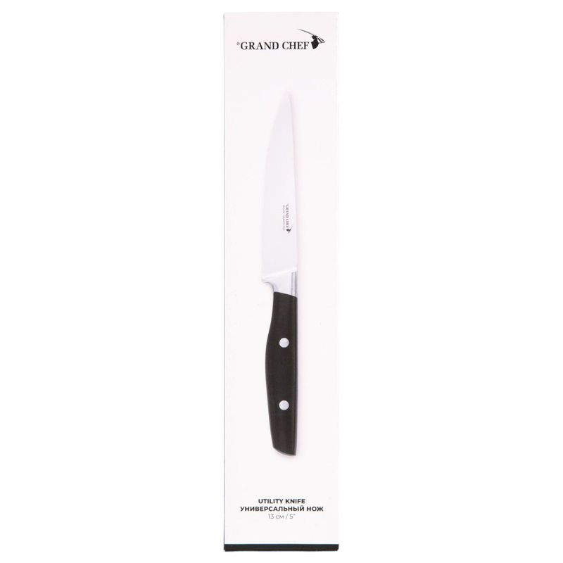 Изображение товара Нож Grand Chef универсальный 13см из стали 5CR15MOV