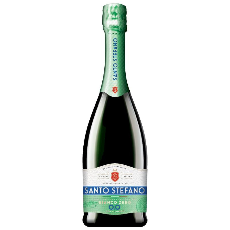Изображение товара Газированный безалкогольный напиток Santo Stefano Bianco 750 мл с мускатным вкусом