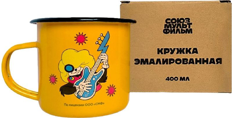 Изображение товара Кружка эмалированная Союзмультфильм, 400 мл