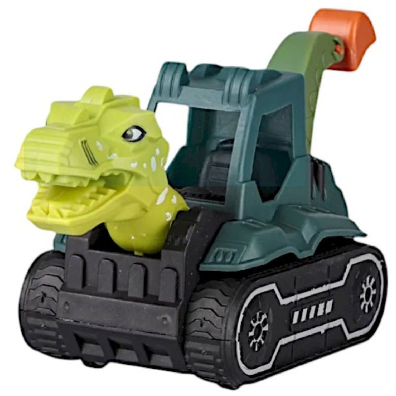 Изображение товара Машинка Дино от Колесо подарков из ПВХ и стали, безопасная игрушка для малышей