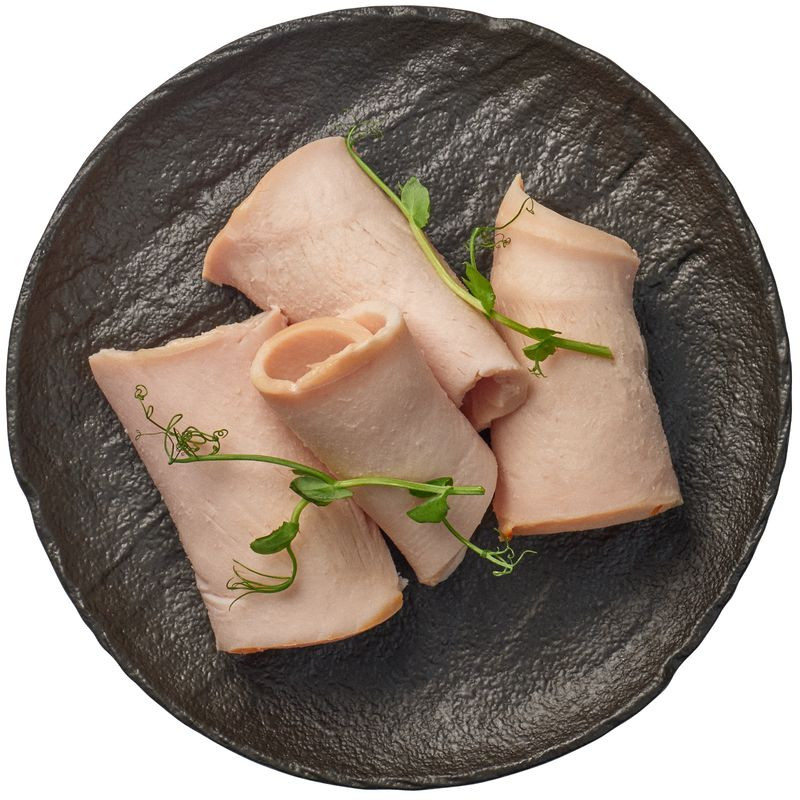 Изображение товара Филе индейки су-вид слайсами Перекрёсток Select 150г натуральное продукто для правильного питания