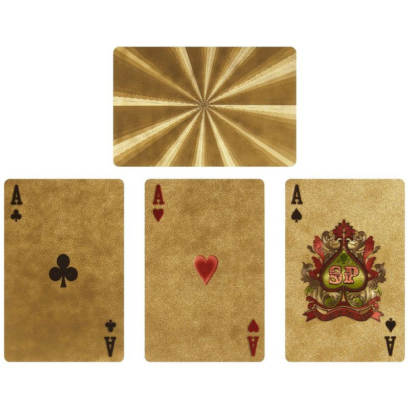 Изображение товара Карты игральные Modi Золото стильный набор для игр и развлечений