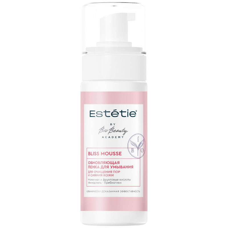 Изображение товара Пенка для умывания Estetie Bliss mousse обновляющая, 150мл