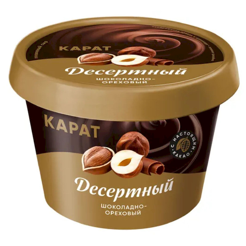 Изображение товара Сыр Карат плавленый шоколадно-ореховый 30%, 230г