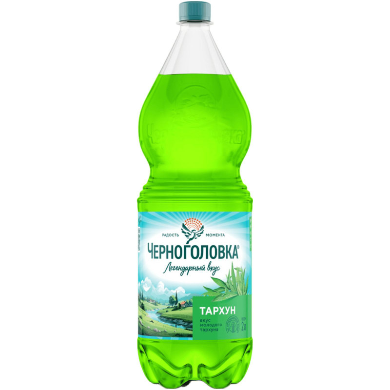 Изображение товара Лимонад газированный Черноголовка Тархун, 2л