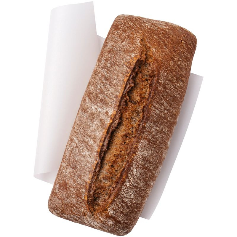 Изображение товара Бездрожжевая чиабатта со ржаной мукой 240г от Пекарня Перекрёсток