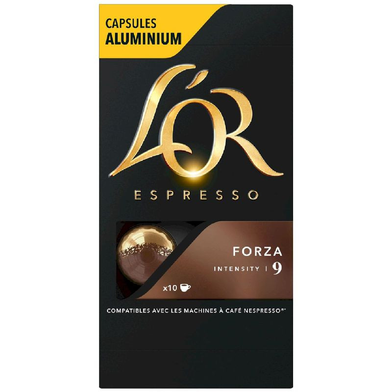 Изображение товара Кофе в капсулах L'or Espresso Forza 10х5,2г - натуральный кофе