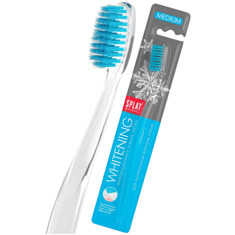 Изображение товара Зубная щётка Splat Professional Whitening Medium средней жёсткости