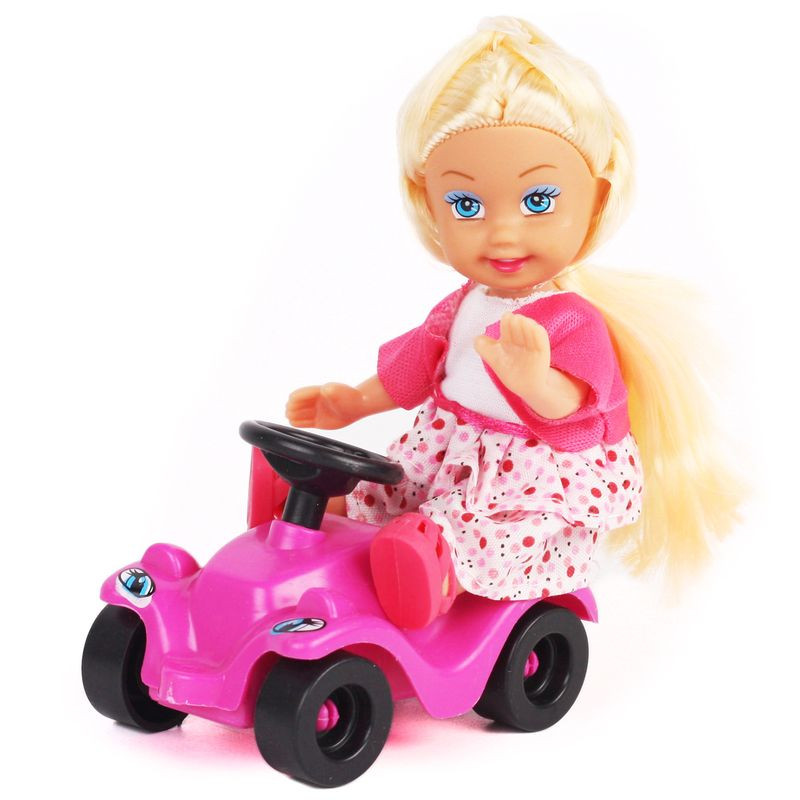 Изображение товара Игровой набор Кукла на машинке HY586894 для детей безопасный и яркий подарок