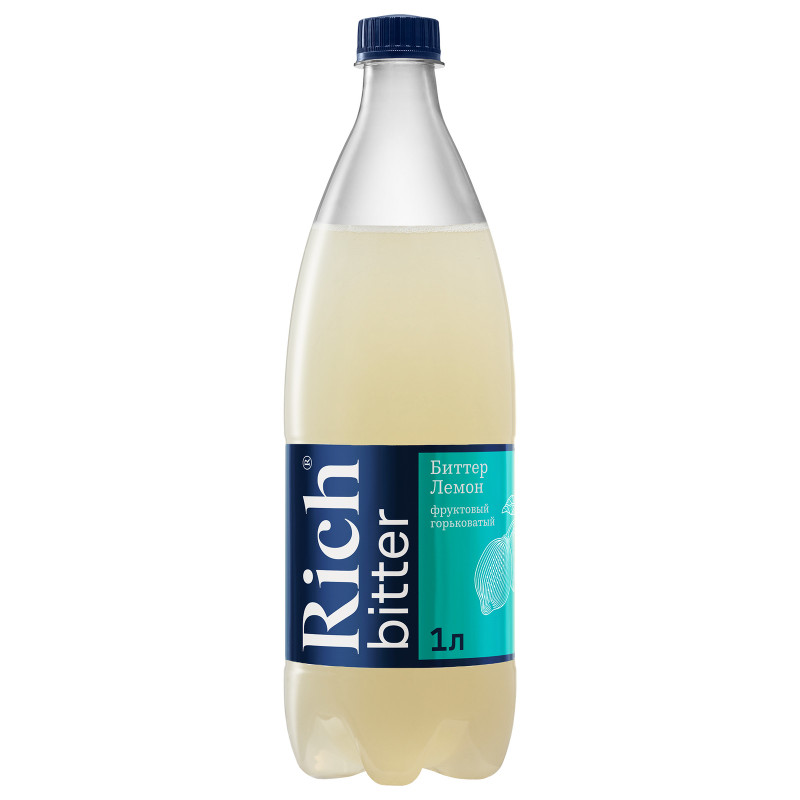 Изображение товара Тоник Rich Bitter лимон с пониженной калорийностью, 1л