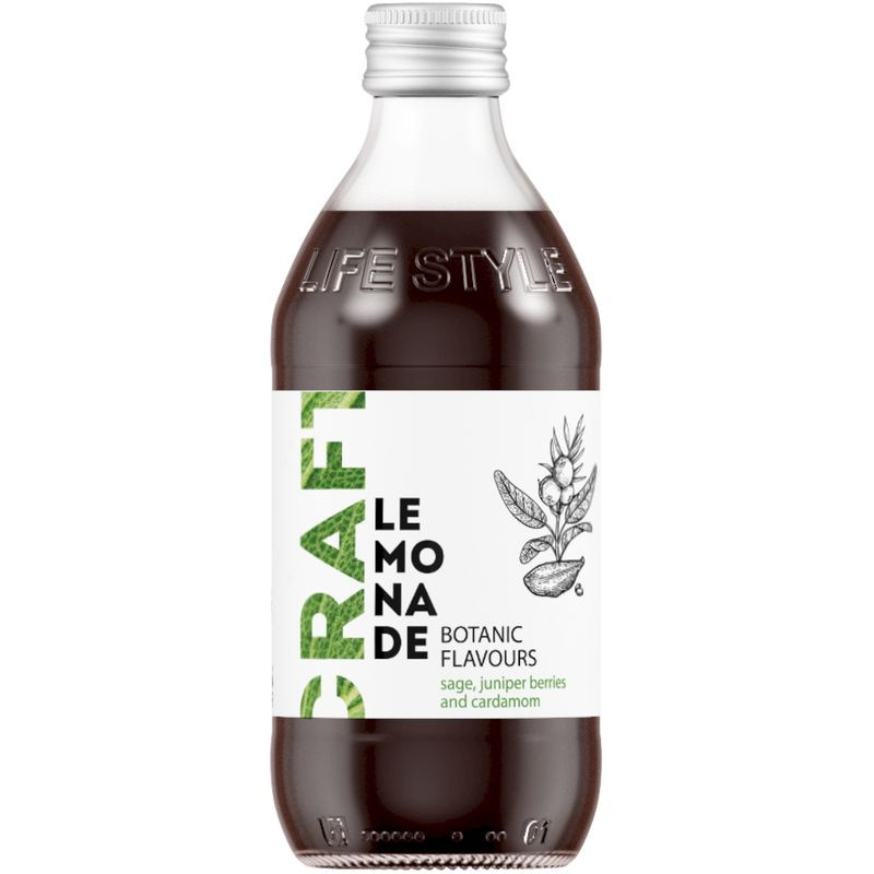 Изображение товара Газированный напиток StarBar Craft шалфей-можжевеловые ягоды-кардамон 330мл