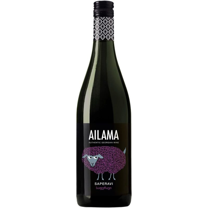 Изображение товара Вино Ailama Саперави красное сухое 750 мл грузинское