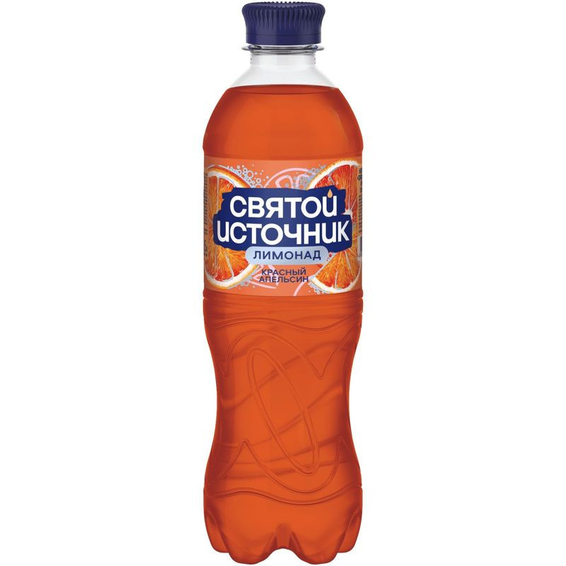 Изображение товара Газированный напиток Святой Источник со вкусом красного апельсина 500 мл