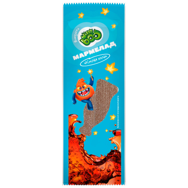 Изображение товара Мармелад Wizzy Boo Хочу Это ремешок кислый со вкусом колы, 20г