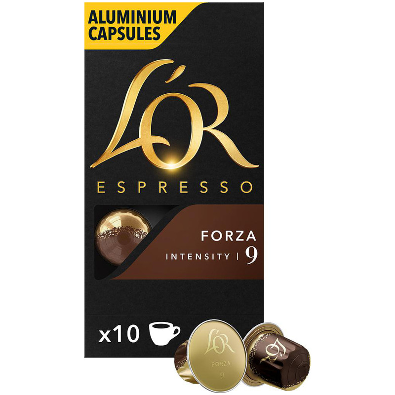 Изображение товара Кофе в капсулах L'or Espresso Forza 10х5,2г - натуральный кофе
