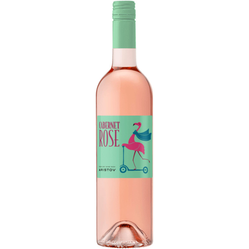 Изображение товара Вино Aristov Cabernet Sauvignon Rose розовое сухое 12.5%, 750мл