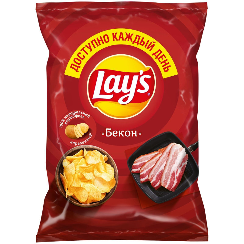 Изображение товара Чипсы Lay's Бекон, 70г