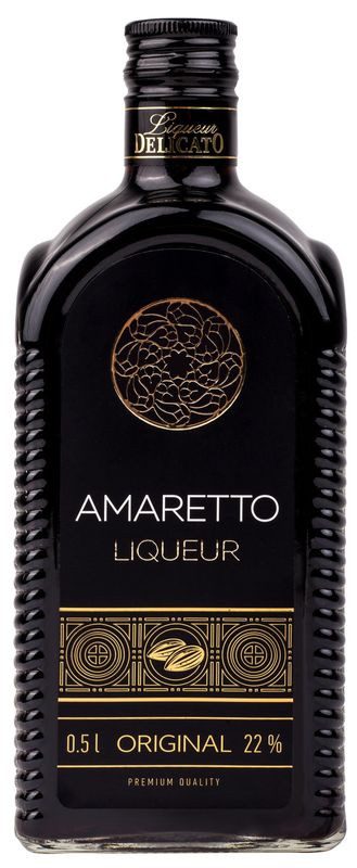 Изображение товара Ликёр Delicato Амаретто десертный 22% 500мл Беларусь