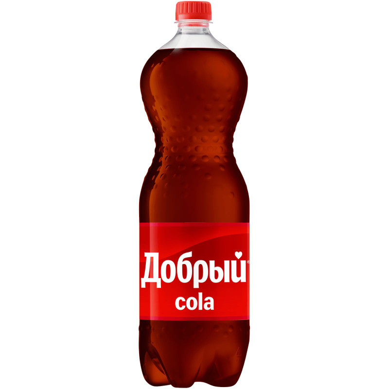 Изображение товара Напиток газированный Добрый Кола пониженной калорийности, 1.5л