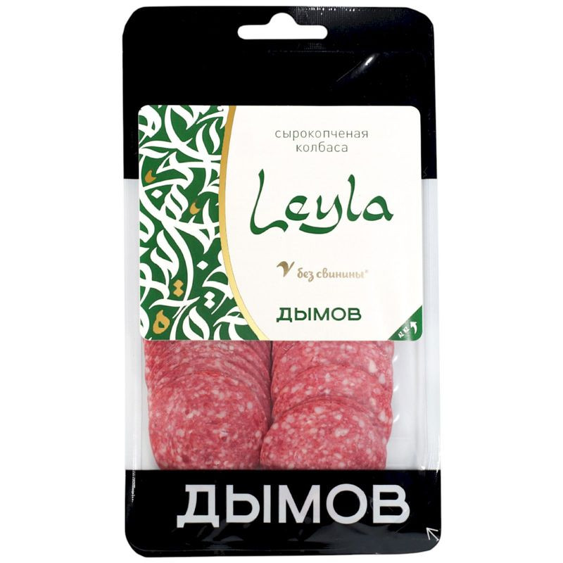 Изображение товара Колбаса Дымов Лейла сырокопчёная полусухая 90 г натуральный вкус