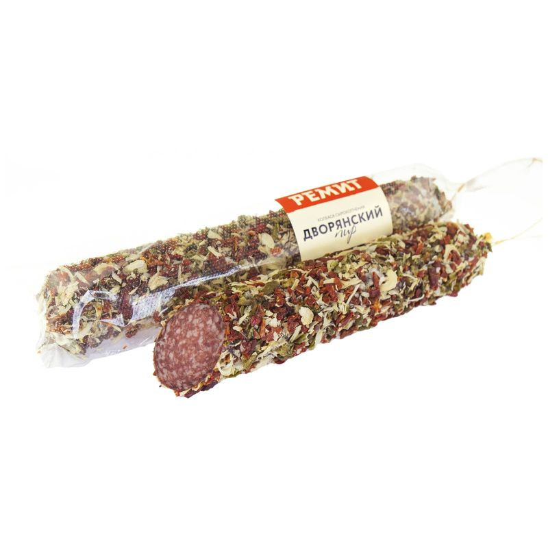Изображение товара Колбаса Ремит дворянский пир куриная сырокопченая 400 г