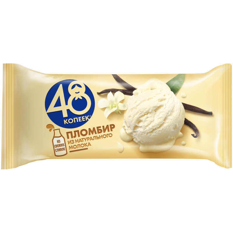 Изображение товара Пломбир 48 копеек 12%, 210г