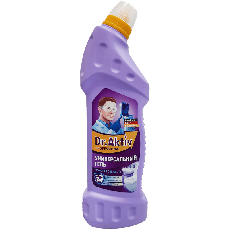 Изображение товара Средство чистящее Dr.Aktiv универсальное с антибактериальным и отбеливающим эффектом, 750мл