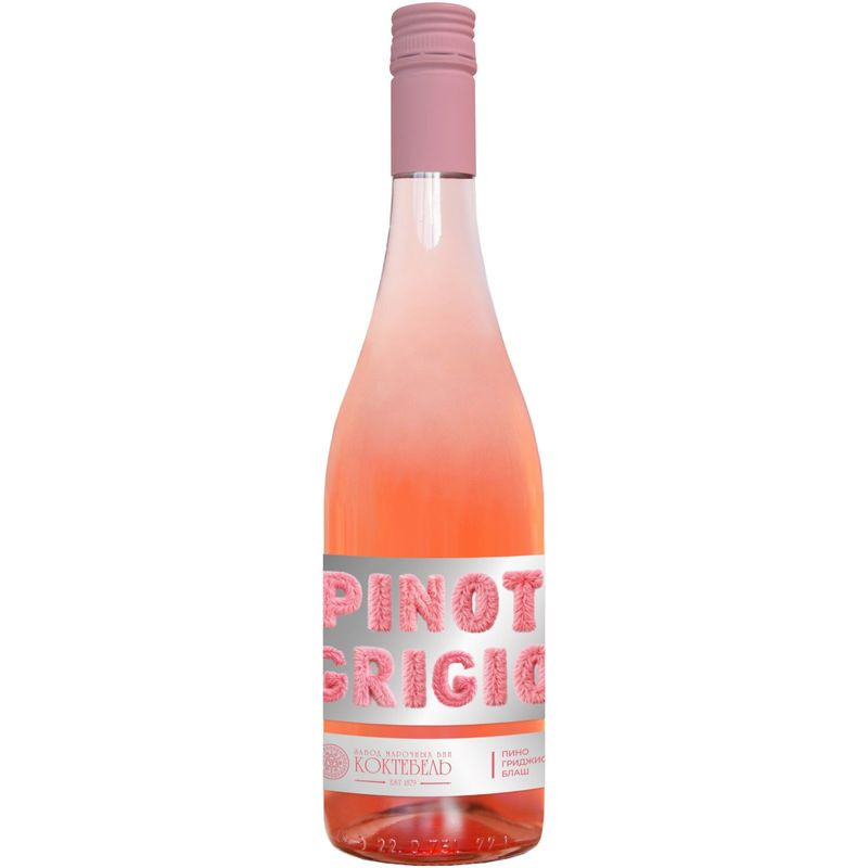 Изображение товара Вино Пино Гриджио Блаш розовое сухое 750мл