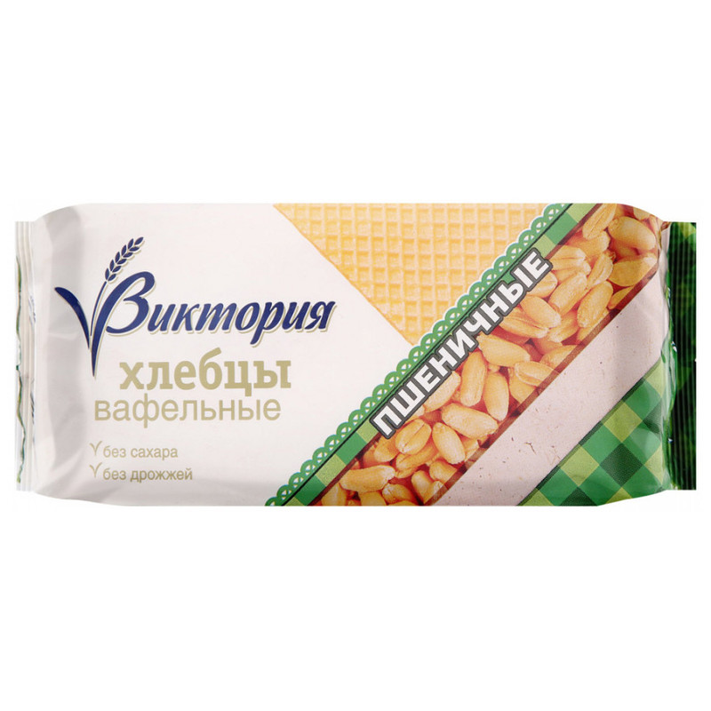 Изображение товара Хлебцы Вкусная Фантазия Виктория пшеничные вафельные, 60г