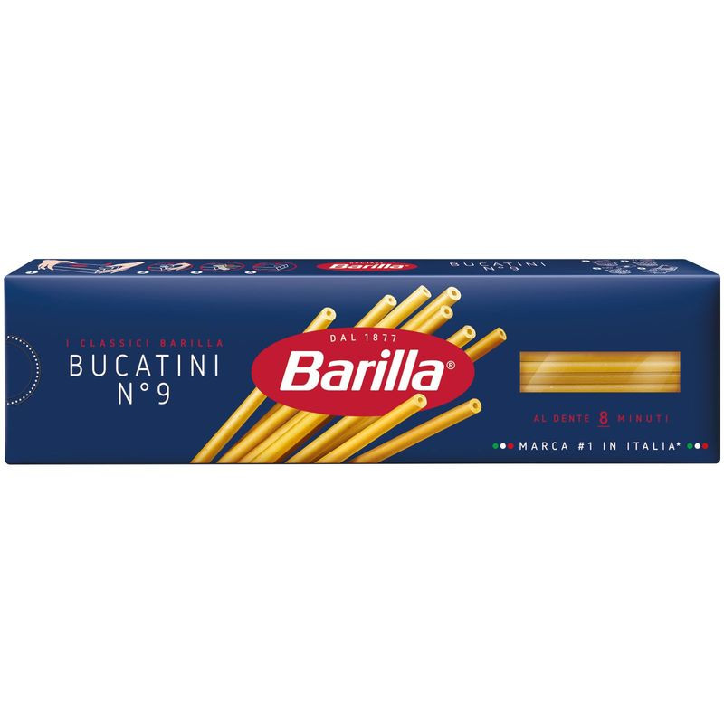 Изображение товара Макароны Barilla Bucatini n 9 из твёрдых сортов пшеницы 400г Россия