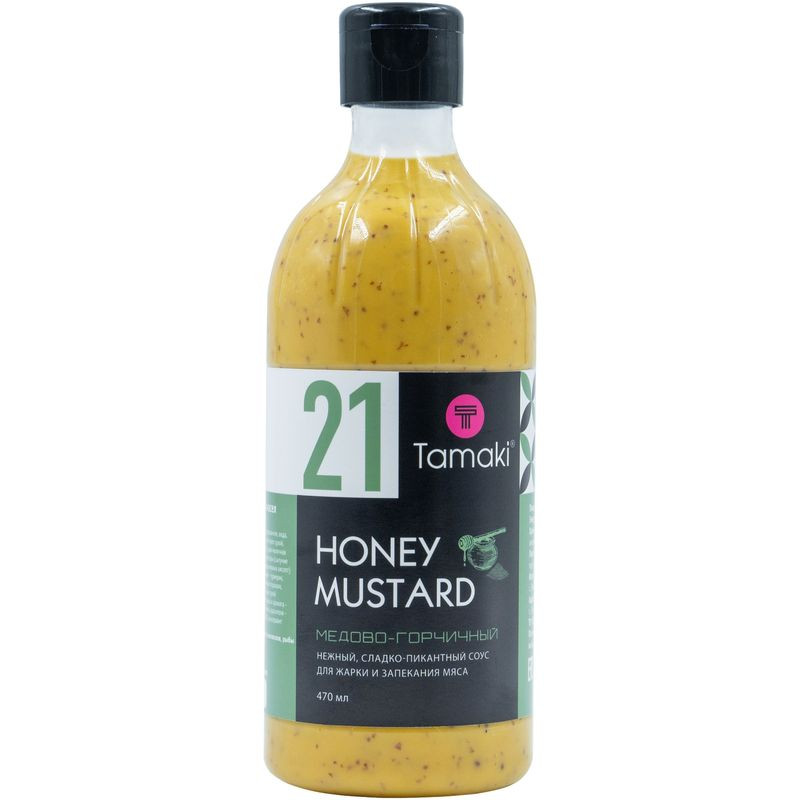 Изображение товара Соус Tamaki медово-горчичный 470 мл - натуральный вкус и аромат
