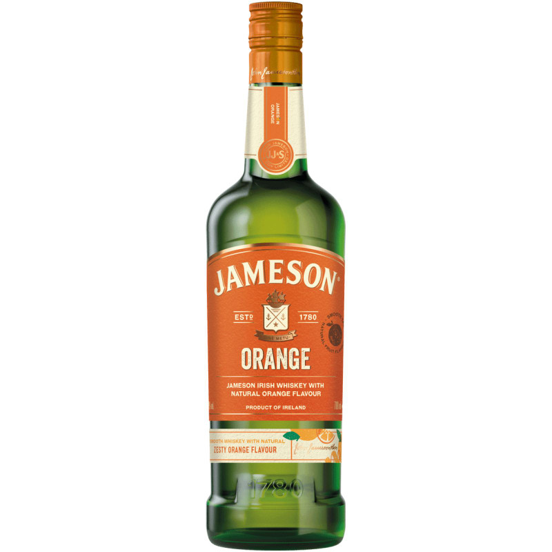 Изображение товара Виски Jameson Orange 30% 700мл - ирландский купажированный с апельсиновым вкусом