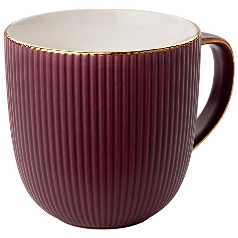 Изображение товара Кружка Apollo Ribb 370 мл фарфор посуда для напитков стильная