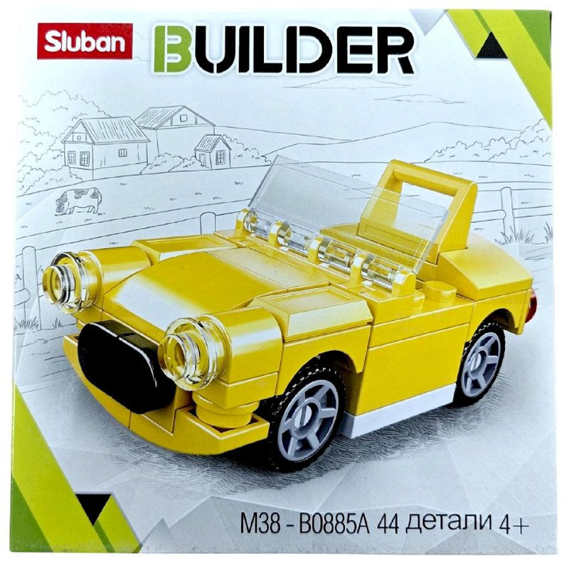 Изображение товара Конструктор Sluban Builder Кабриолет для детей