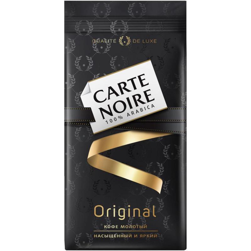 Изображение товара Кофе жареный молотый Carte Noire Original 230 г Россия
