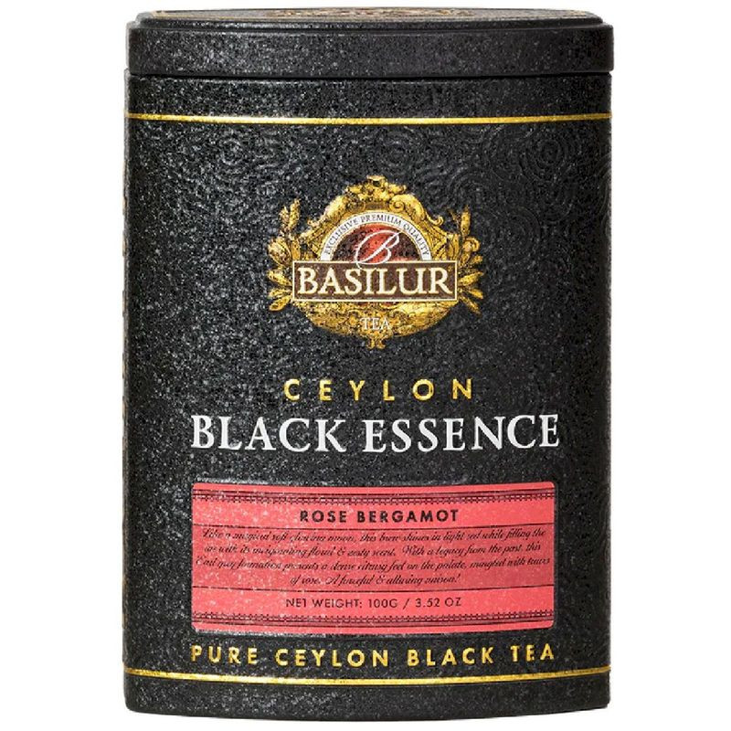 Изображение товара Чай Basilur Роза с бергамотом 100г - черный цейлонский байховый с ароматами цветов и цитрусовых