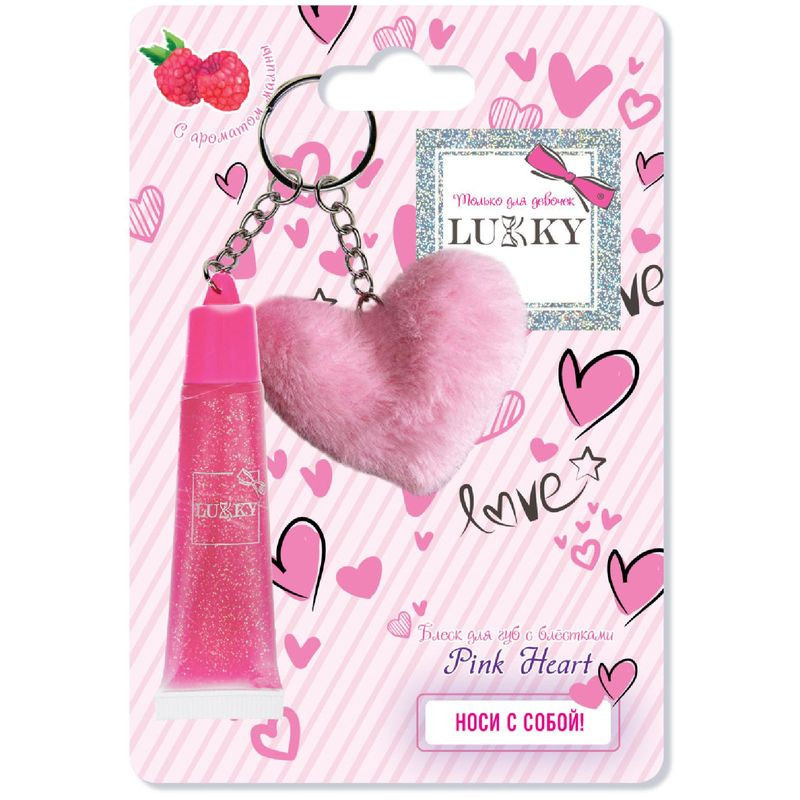 Изображение товара Блеск для губ Lukky с блестками декоративная косметика 50 мл