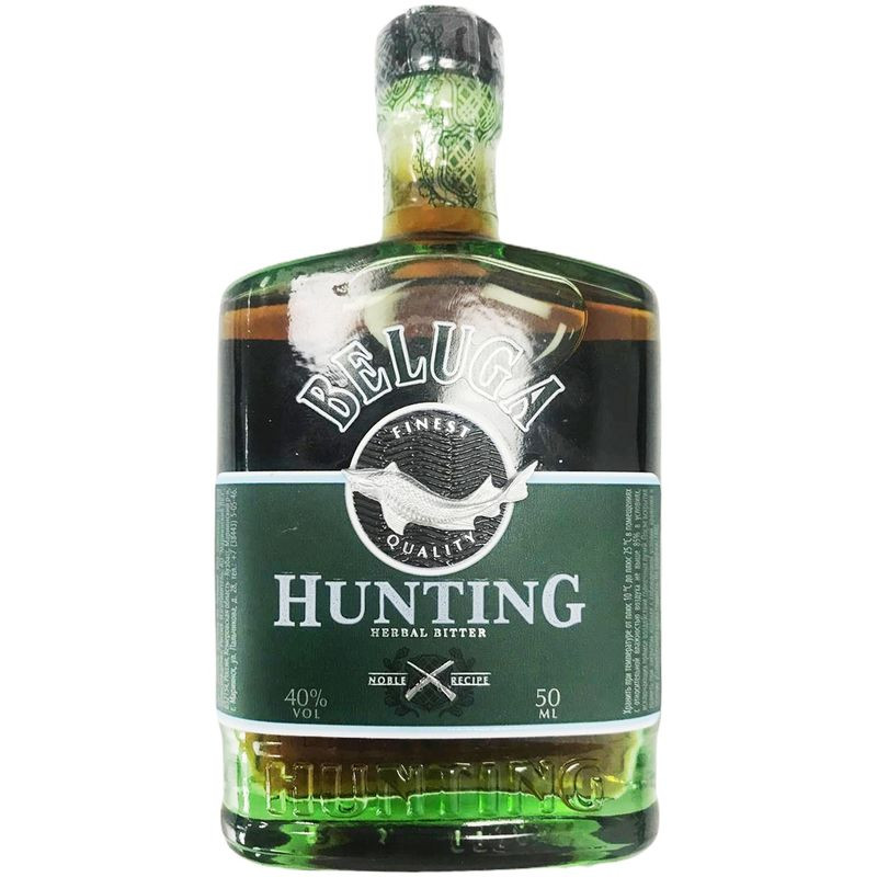 Изображение товара Ликёр Beluga Хантинг Хербал 40% 50 мл травяной десертный напиток