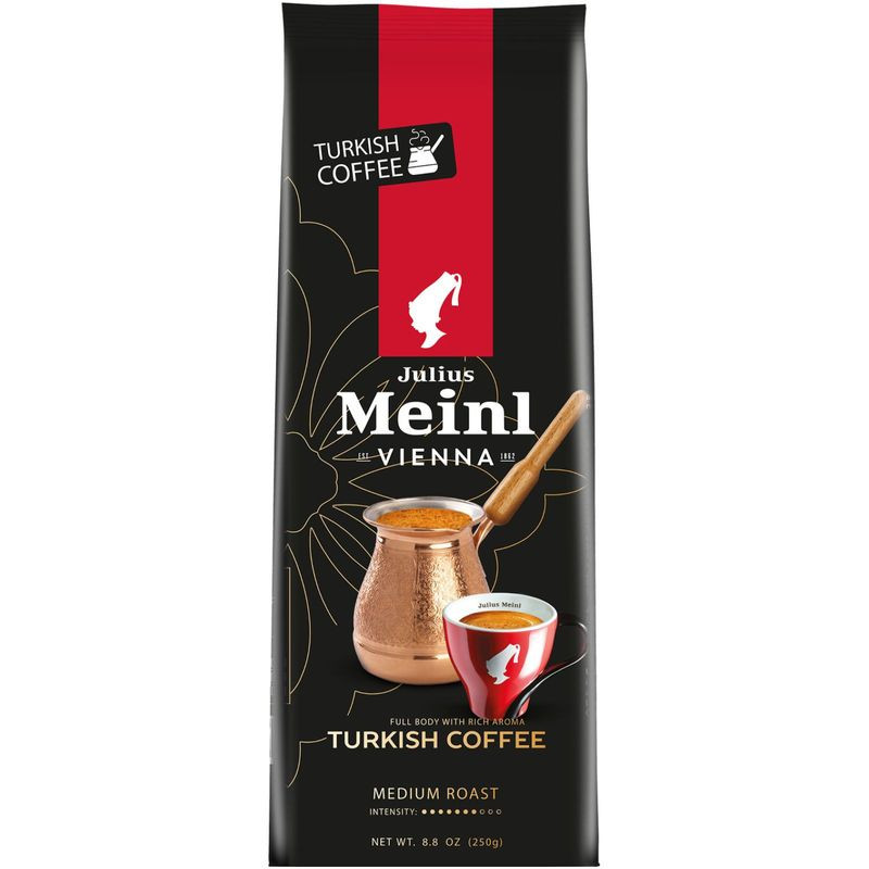 Изображение товара Кофе Julius Meinl Turkish Coffee молотый 250 г для турки насыщенный аромат