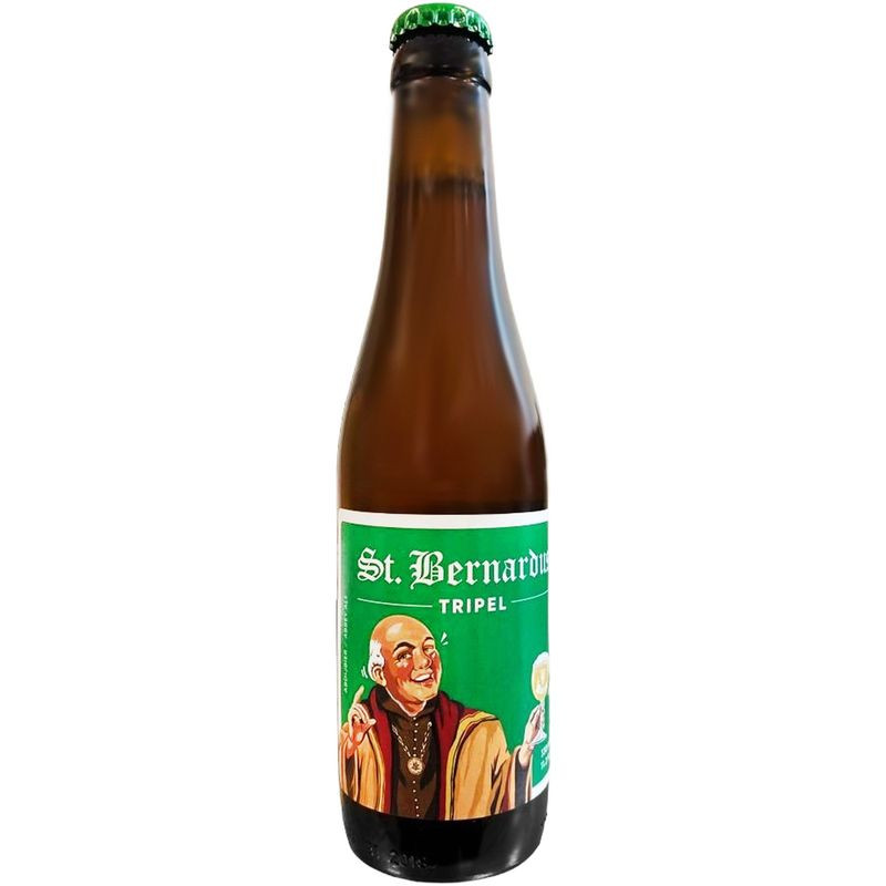 Изображение товара Пиво St. Bernardus Tripel светлое нефильтрованное 330 мл, 8% крепость