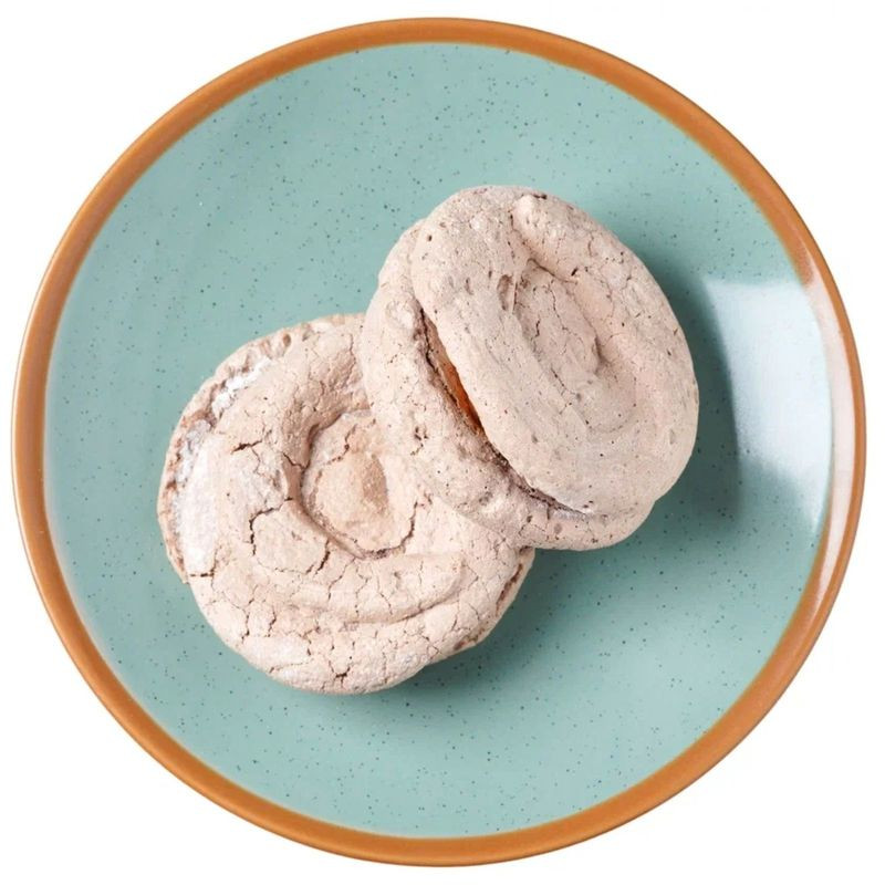 Изображение товара Шоколадная меренга Konfeta с карамелью и арахисом, 120г