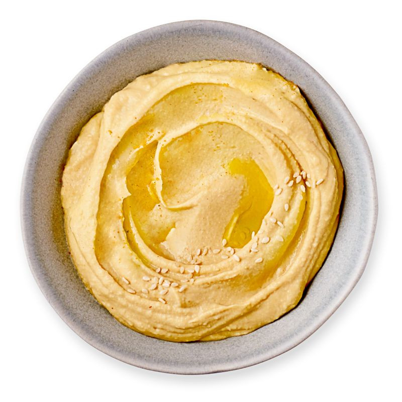 Изображение товара Хумус Перекрёсток Шеф 150 г натуральный продукт с нутом и кунжутом