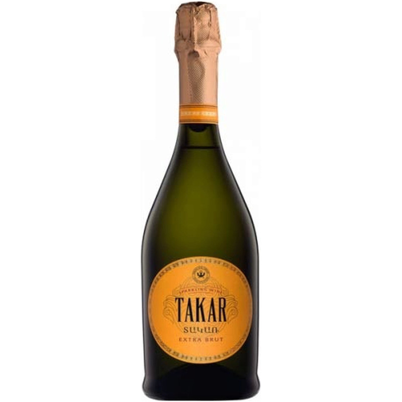 Изображение товара Вино игристое Takar белое экстра брют, 750мл