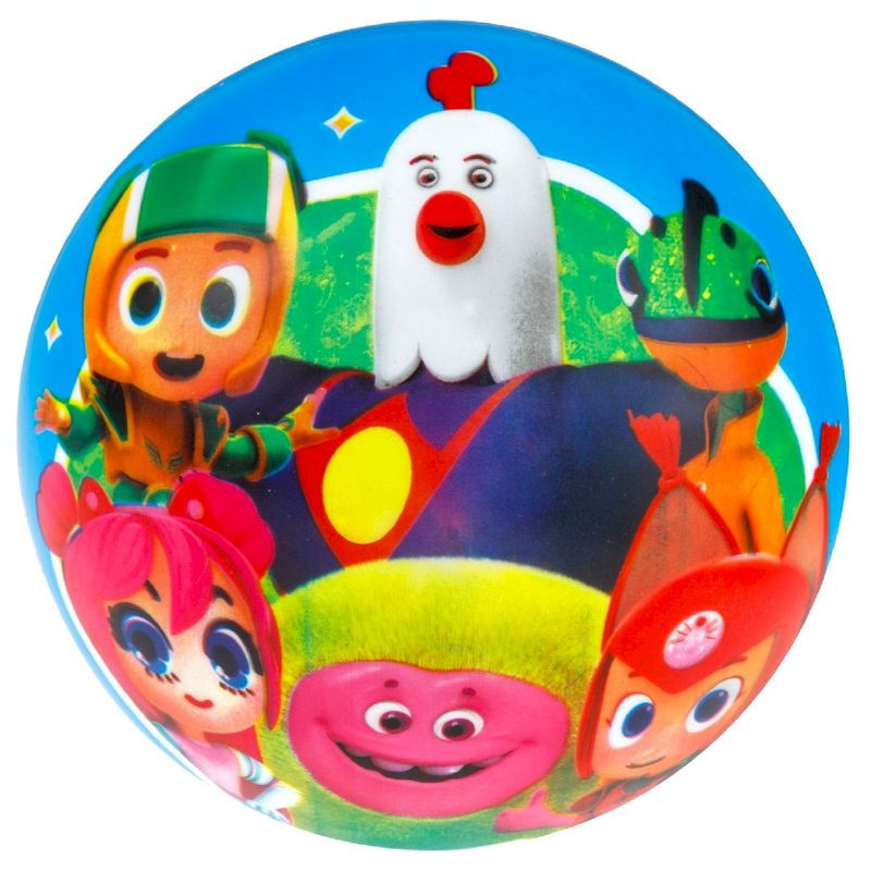 Изображение товара Мяч 1Toy Геройчики 15 см - яркая игрушка для активных игр детей