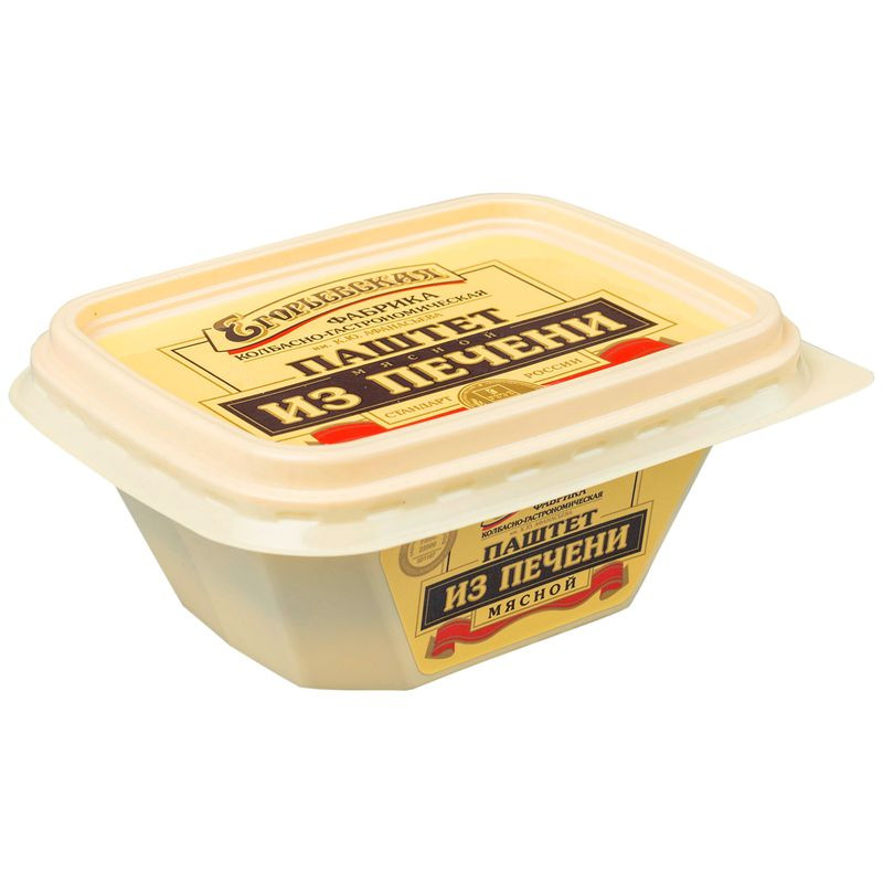 Изображение товара Паштет из печени Егорьевская жареный, 150г - питательный и вкусный продукт