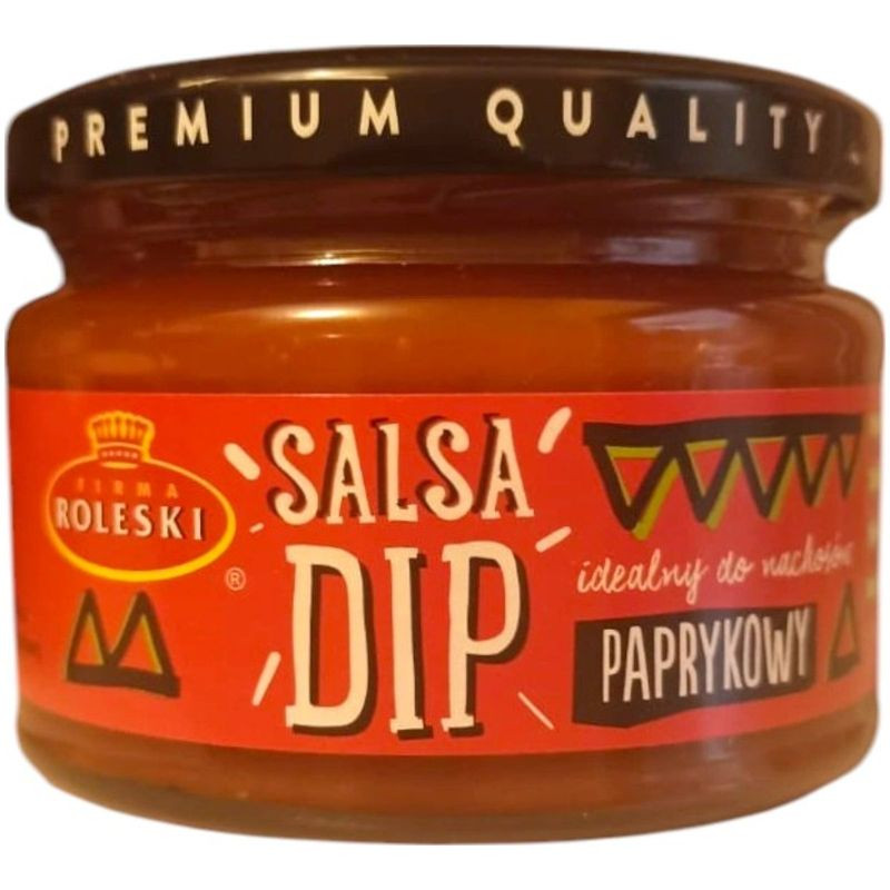 Изображение товара Соус Roleski Salsa Dip Tomato Pepper томатный острый 240мл
