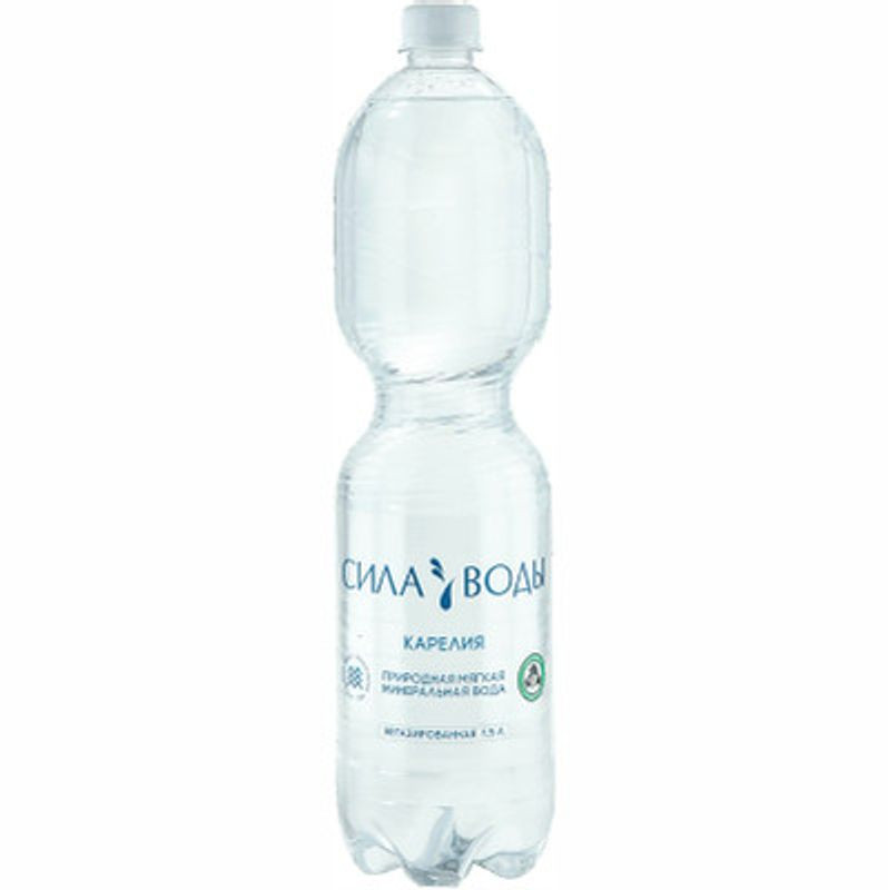 Изображение товара Вода Сила Воды Карелия минеральная природная негазированная 1,5л
