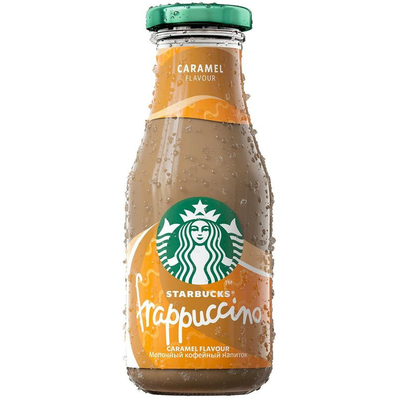Изображение товара Молочно-кофейный напиток Starbucks Frappuccino Caramel 250мл стерилизованный