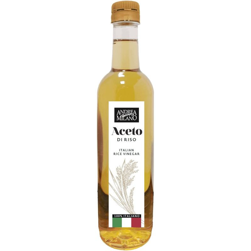 Изображение товара Рисовый уксус Andrea Milano Bordolese 500 мл натуральный для кулинарии