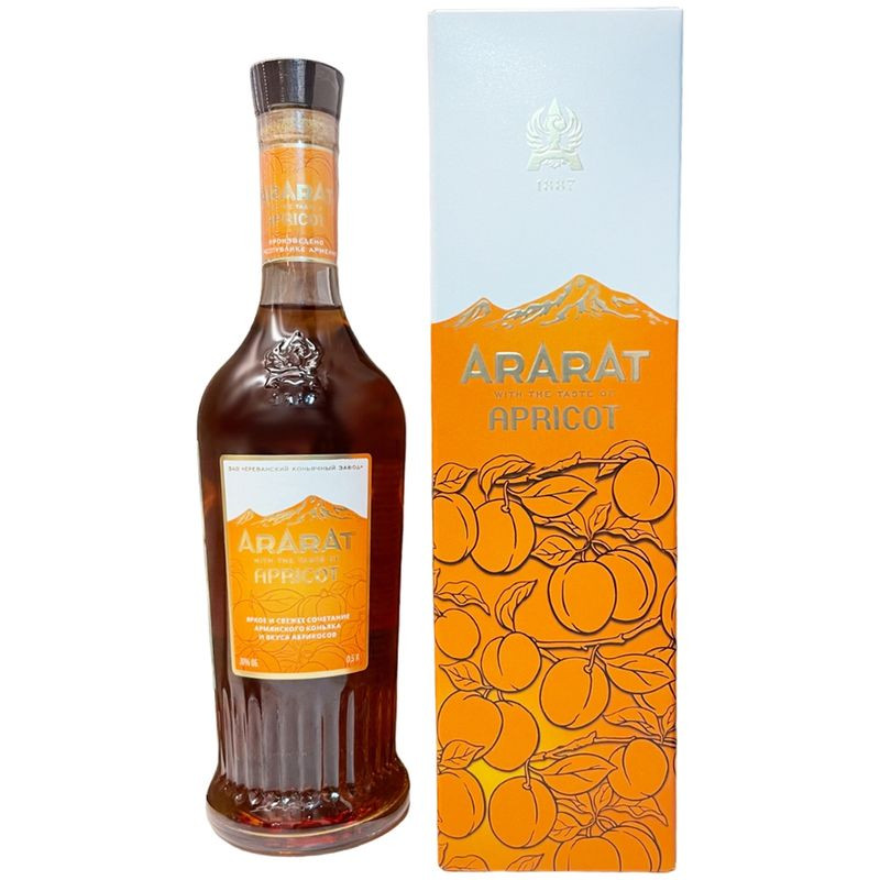 Изображение товара Армянский ароматизированный напиток Арарат со вкусом абрикоса 500 мл